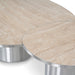 Nested Porcelain Coffee Table - Stainless Steel - image 6