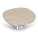 Nested Porcelain Coffee Table - Stainless Steel - image 9
