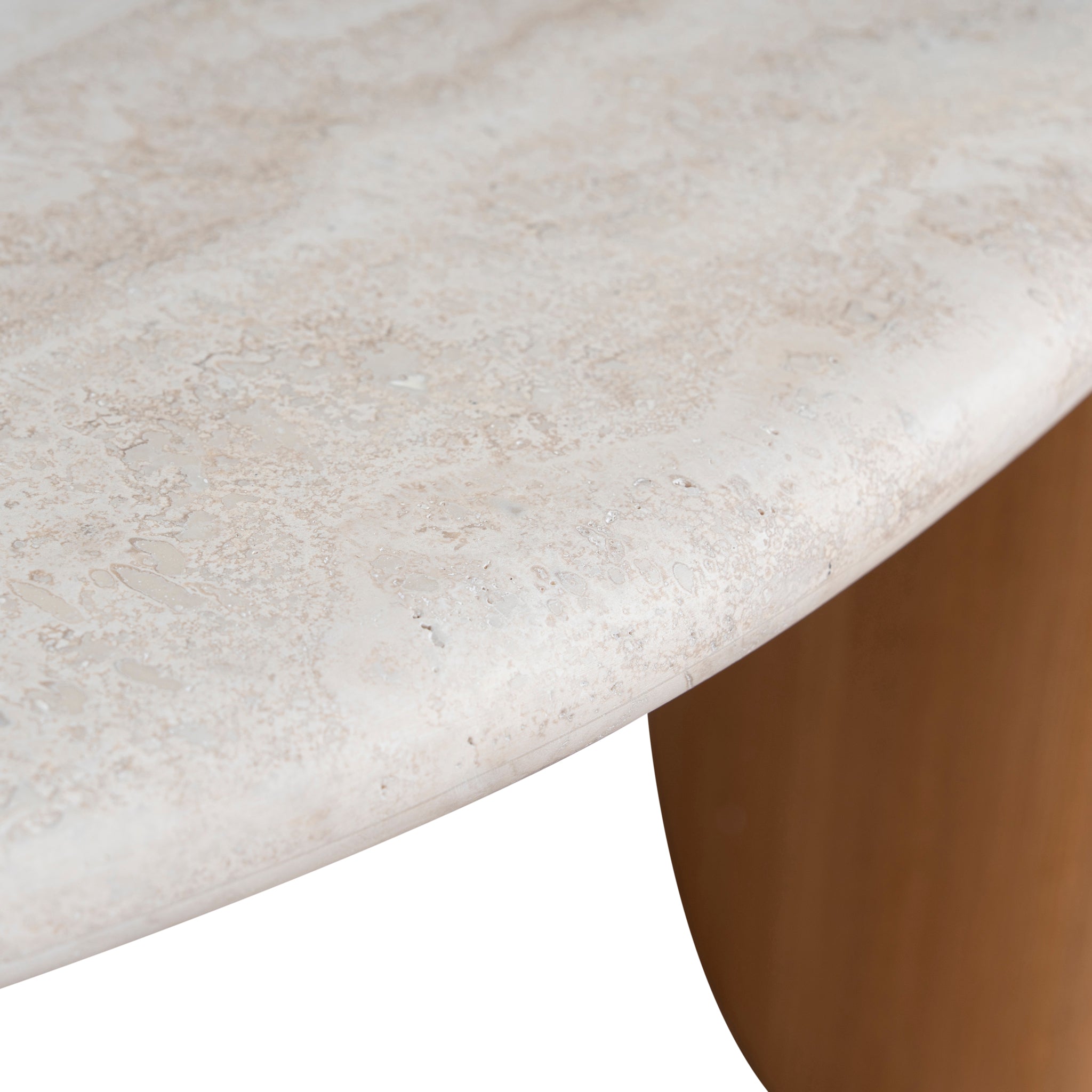 Nested Travertine Coffee Table - Natural - image 10