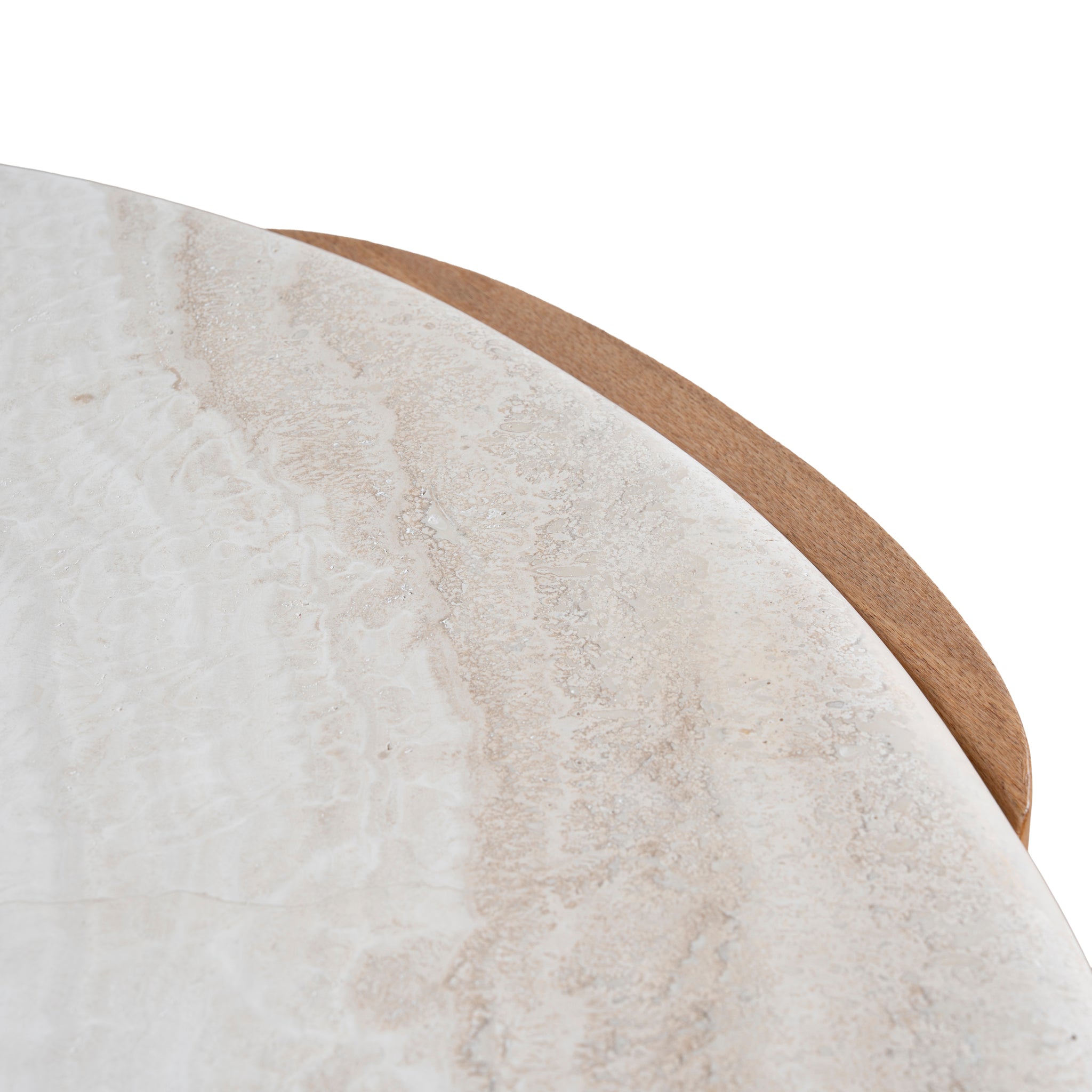 CST10317-NY Nested Marble Coffee Table - Natural