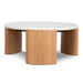 Nested Travertine Coffee Table - Natural - image 6