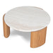 Nested Travertine Coffee Table - Natural - image 7