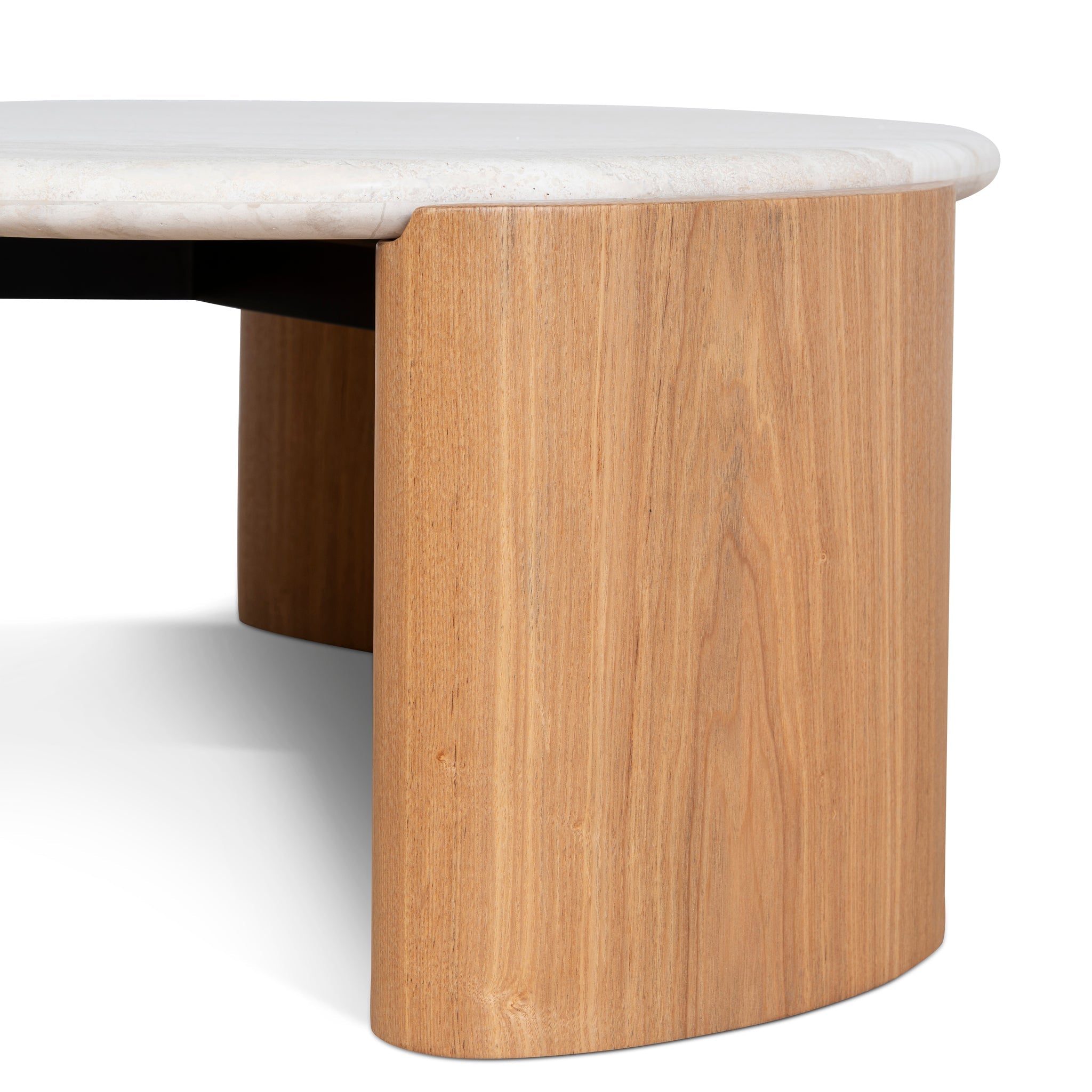 Nested Travertine Coffee Table - Natural - image 8