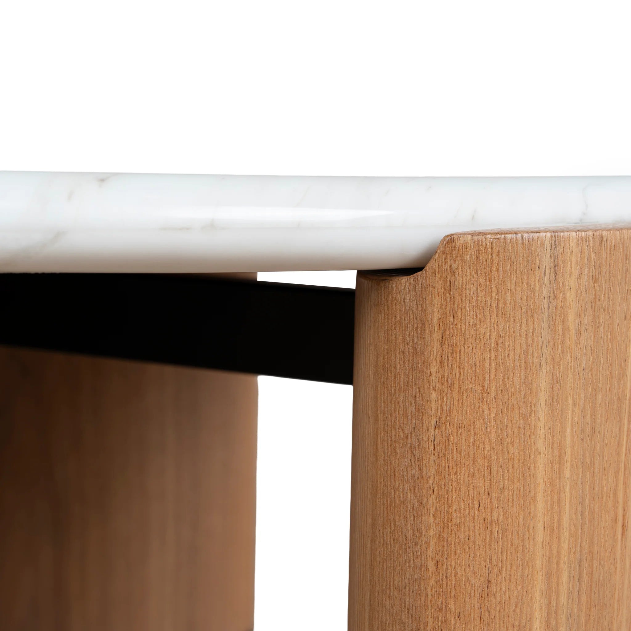 Sikomora Nested Carrara Marble Coffee Table - Natural