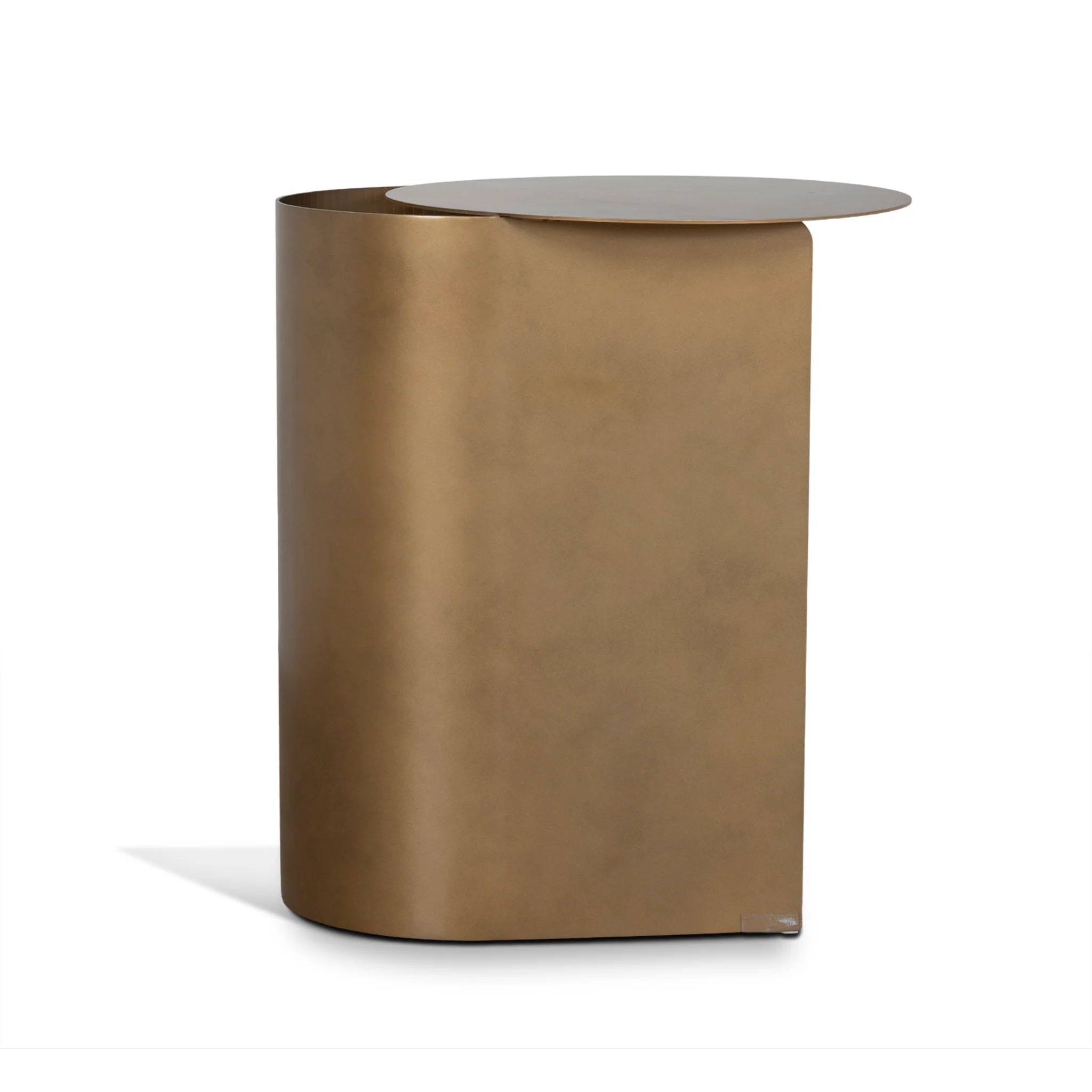 Showcasing Cerana 60cm Side Table - Bronze ST10323-NY Side Table by Calibre Furniturs