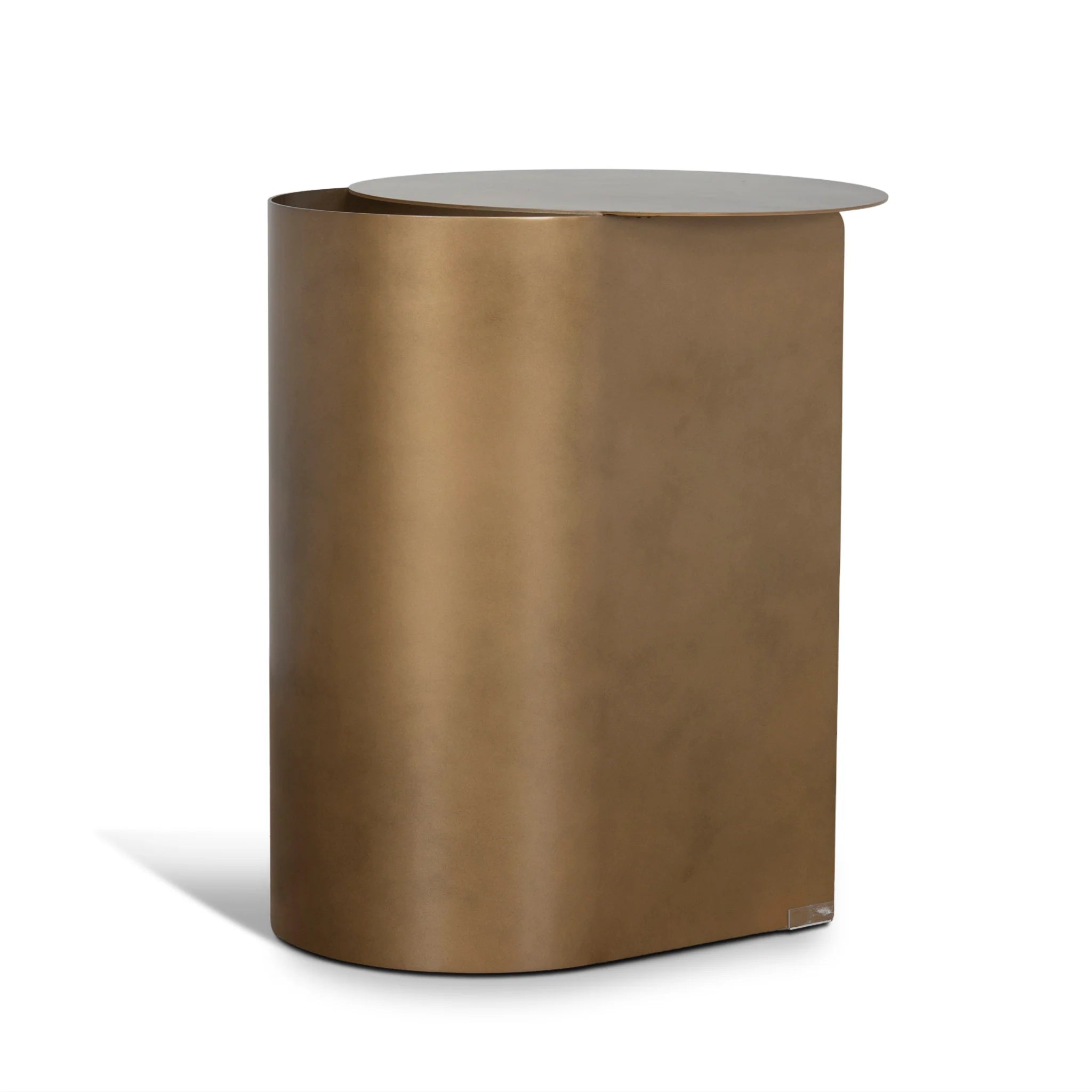 Showcasing Cerana 60cm Side Table - Bronze ST10323-NY Side Table by Calibre Furniturs