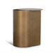 Showcasing Cerana 60cm Side Table - Bronze ST10323-NY Side Table by Calibre Furniturs