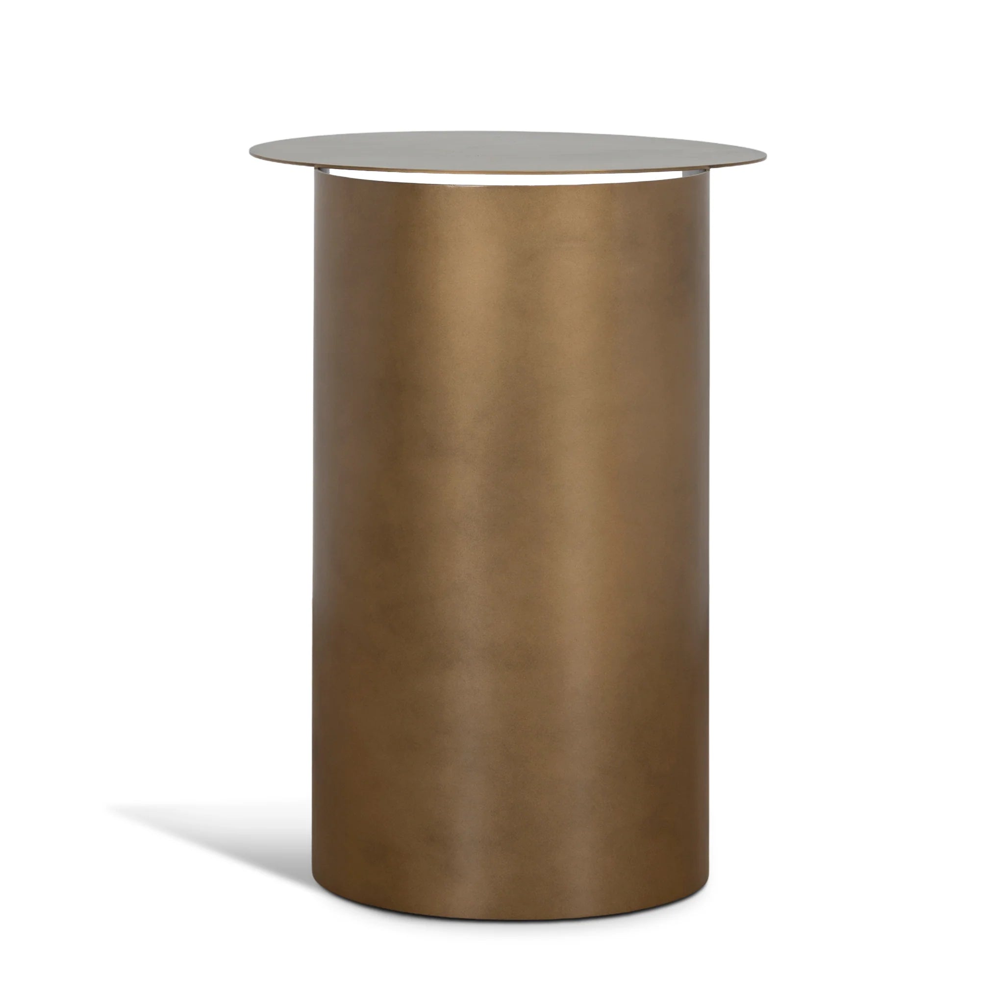 Showcasing Cerana 60cm Side Table - Bronze ST10323-NY Side Table by Calibre Furniturs