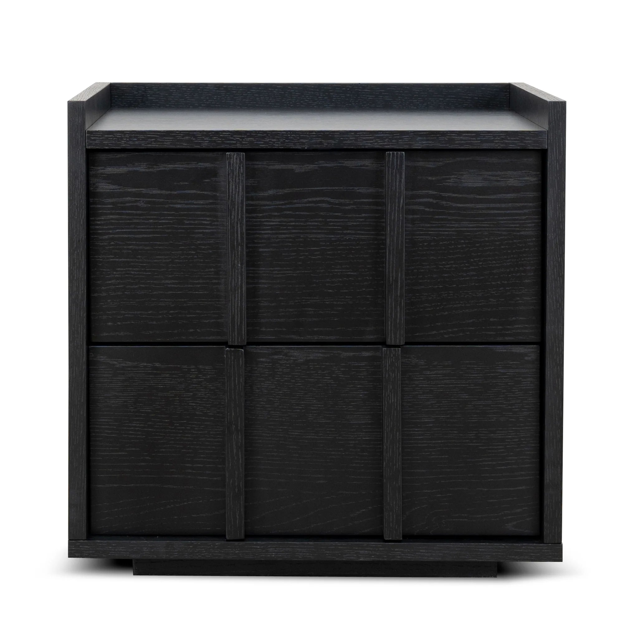 Showcasing Telaro 50cm Bedside Table - Black ST10380-KD Bedside Table by Calibre Furniturs