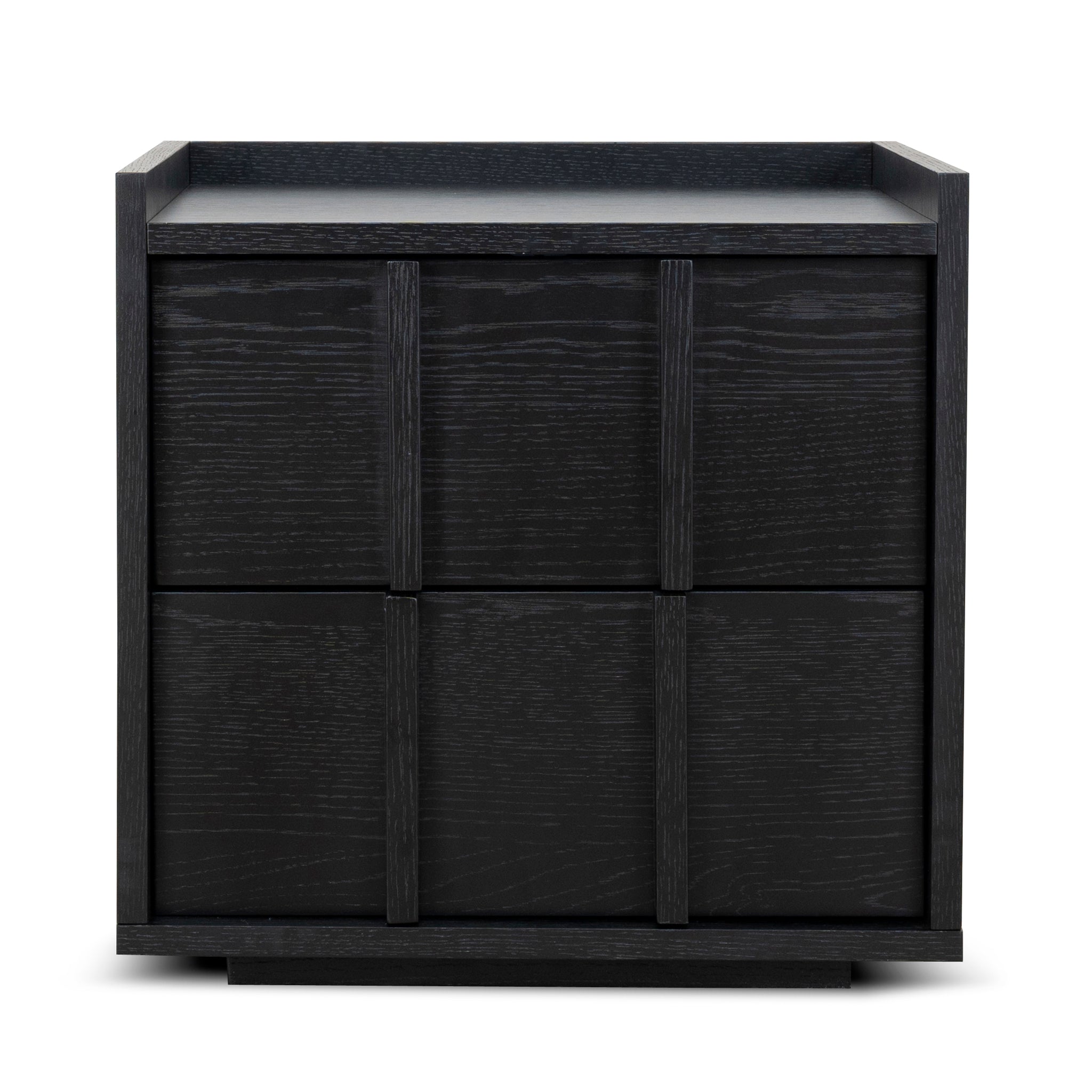 CST10380-KD 50cm Bedside Table - Black