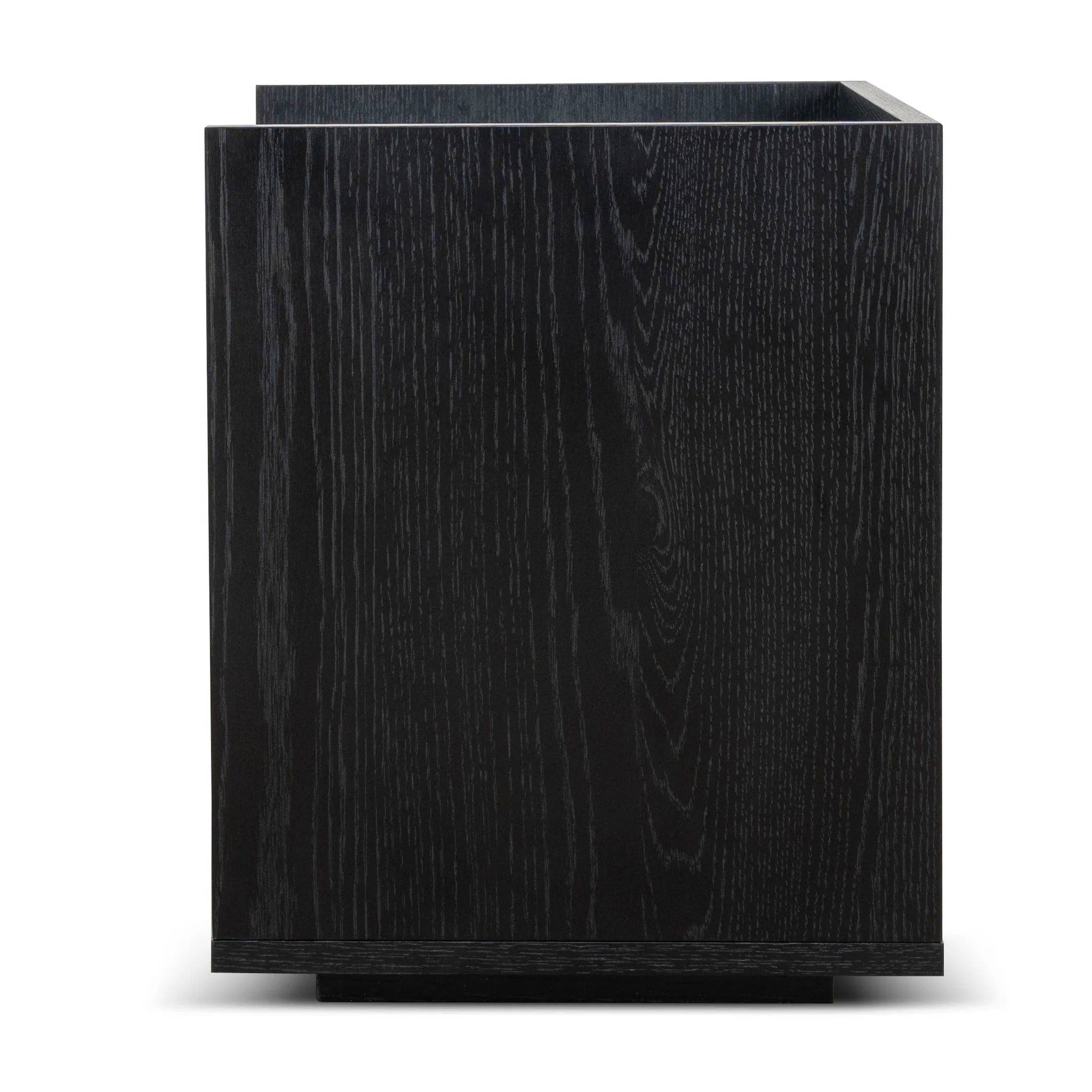 Telaro 50cm Bedside Table - Black