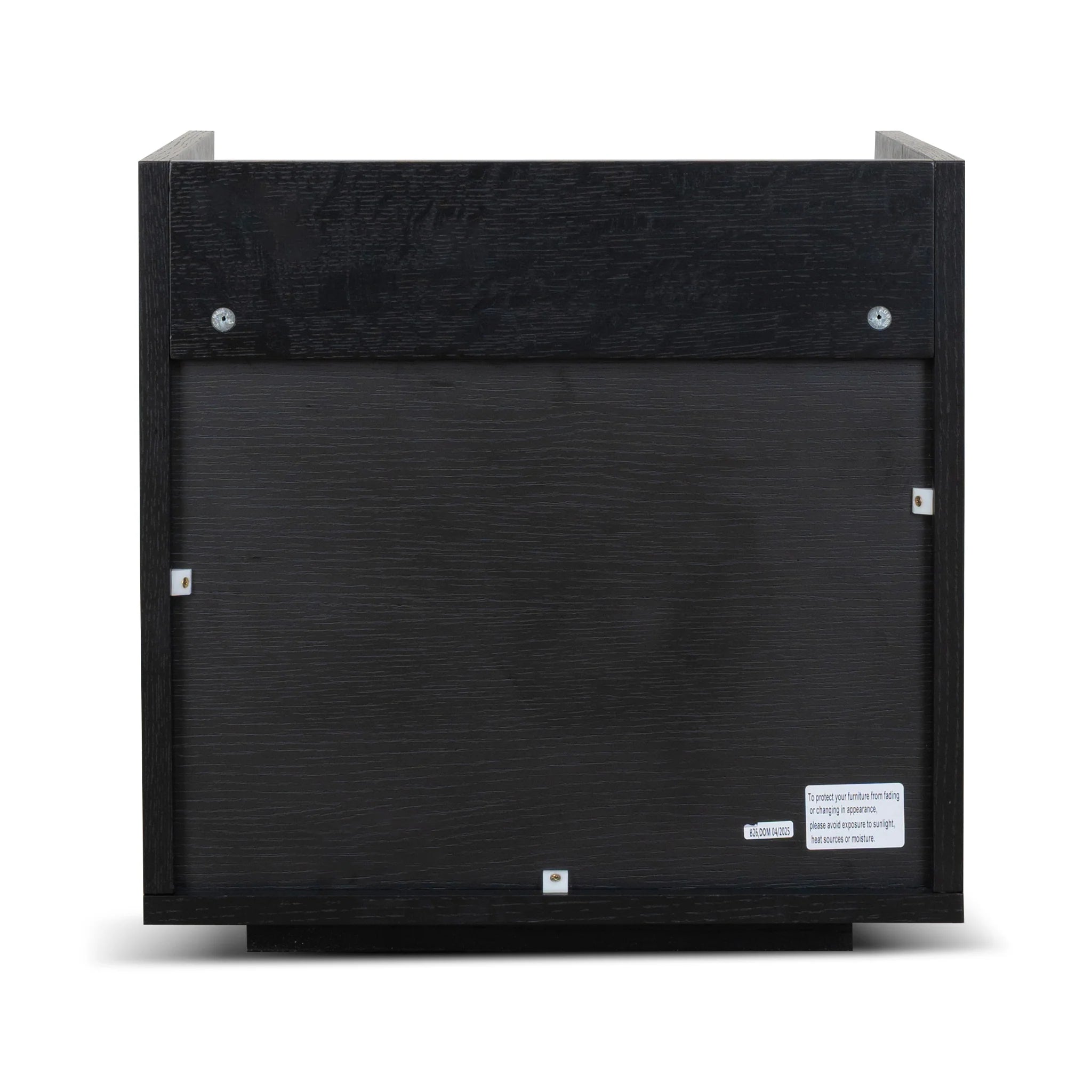 Telaro 50cm Bedside Table - Black