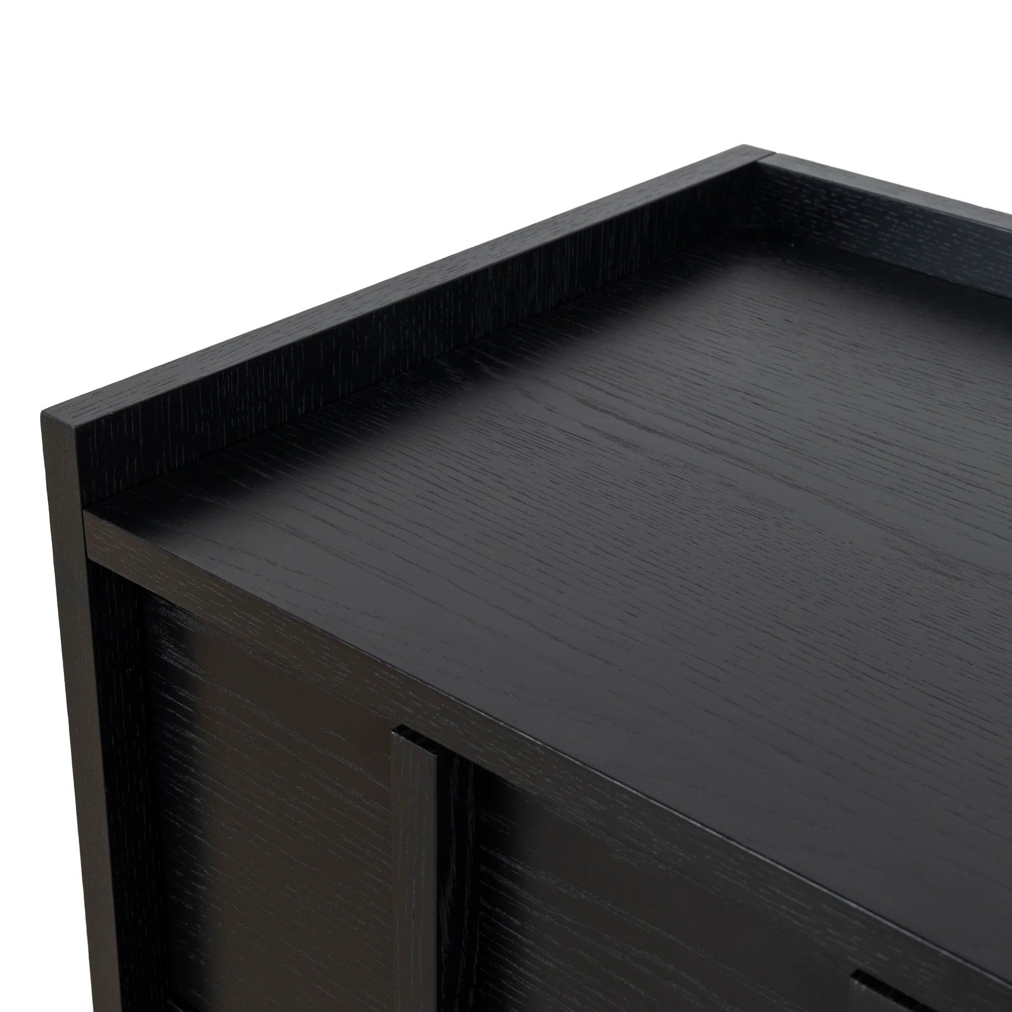 Telaro 50cm Bedside Table - Black