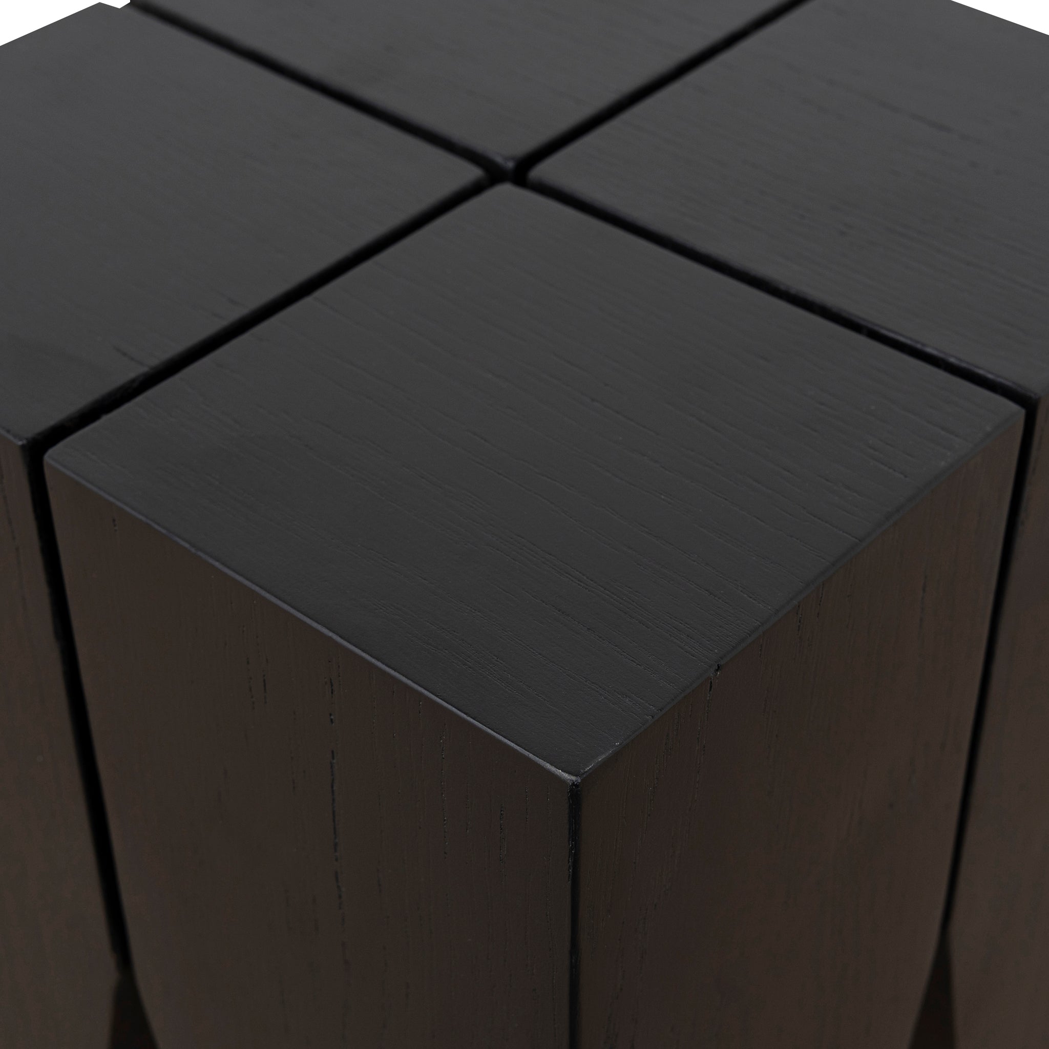 27cm Square Side Table - Full Black - image 9