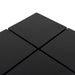 27cm Square Side Table - Full Black - image 10
