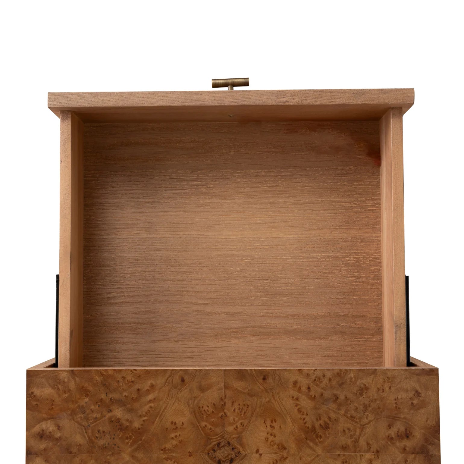 50cm Square Bedside Table - Natural