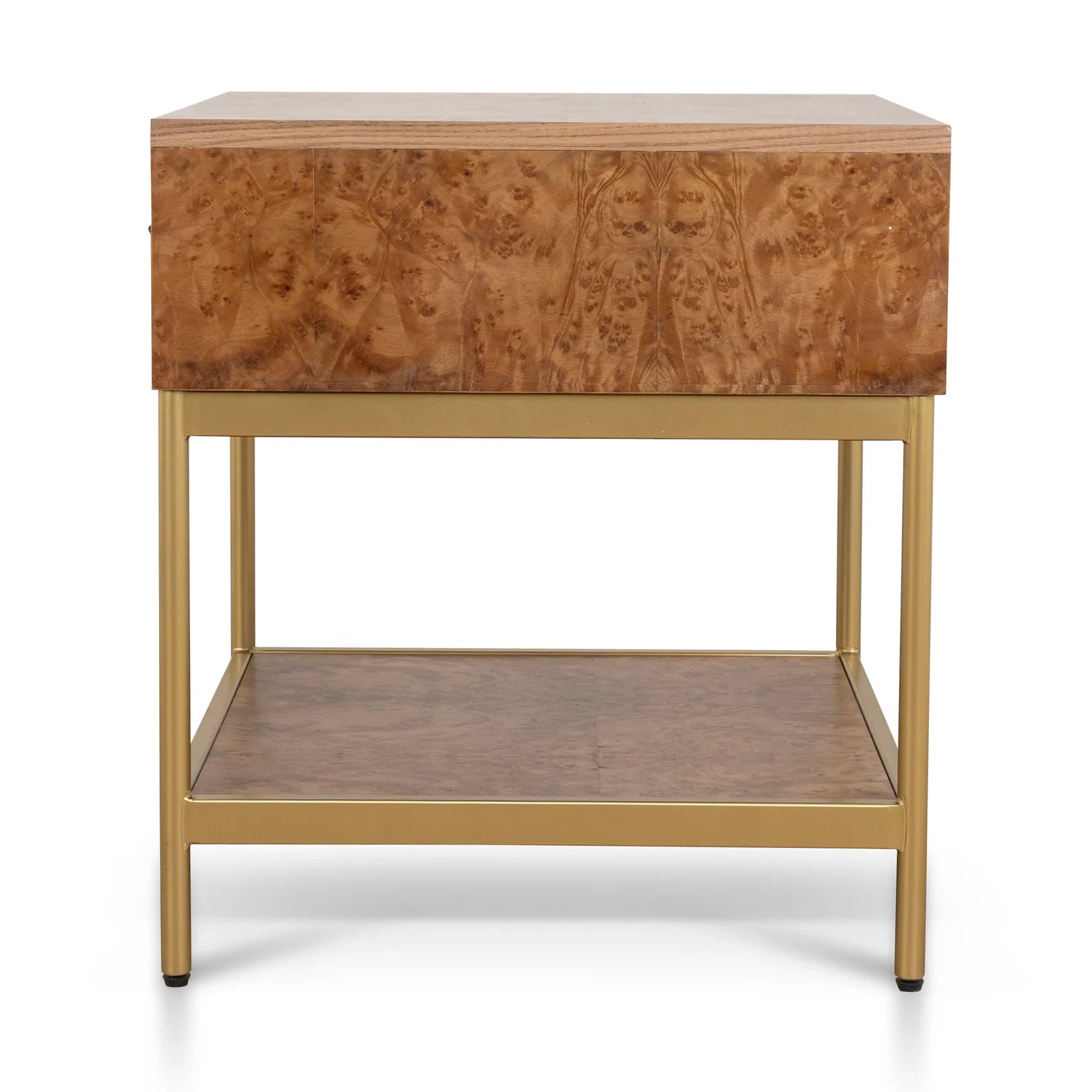 50cm Square Bedside Table - Natural