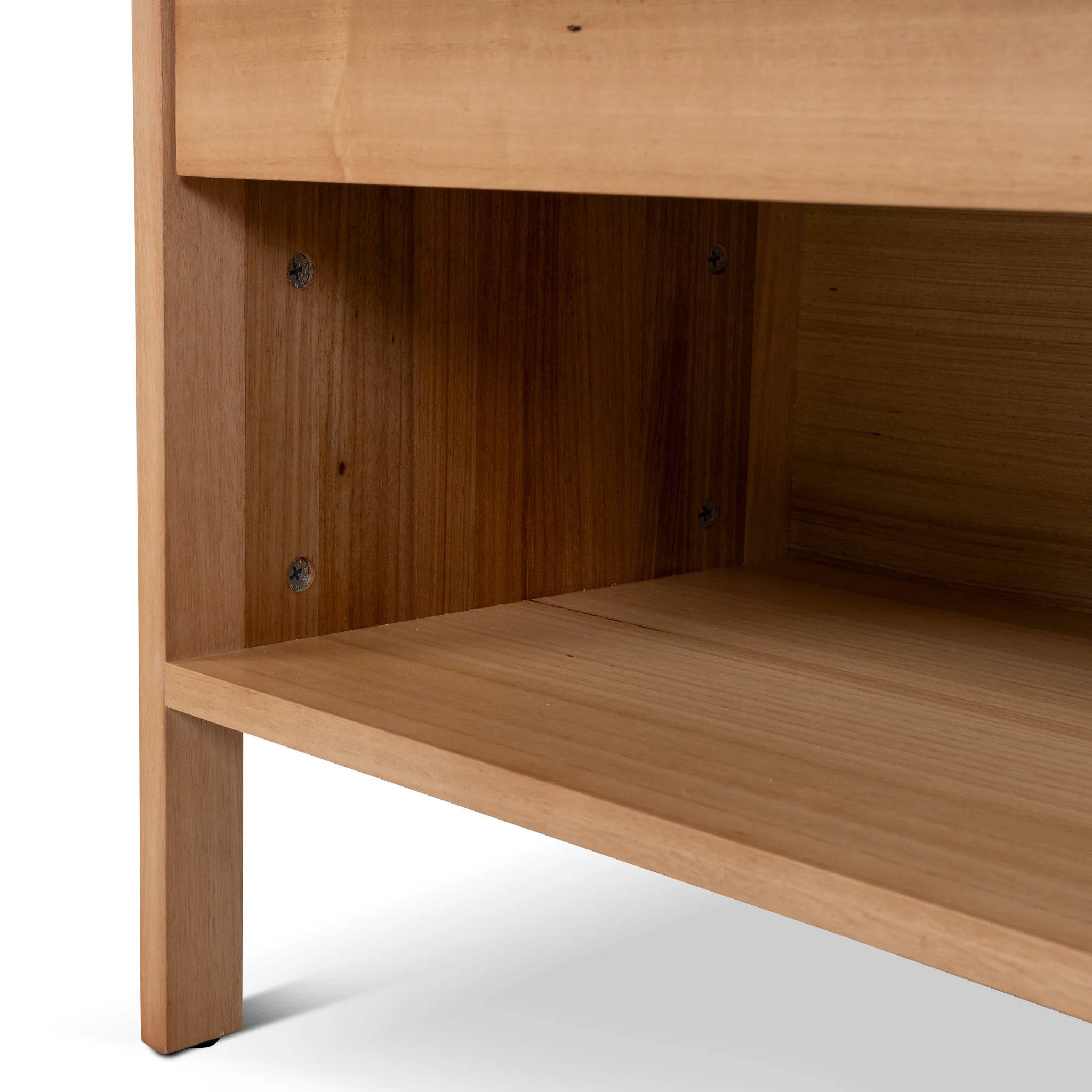 Lekemora 58cm Bedside Table - Messmate