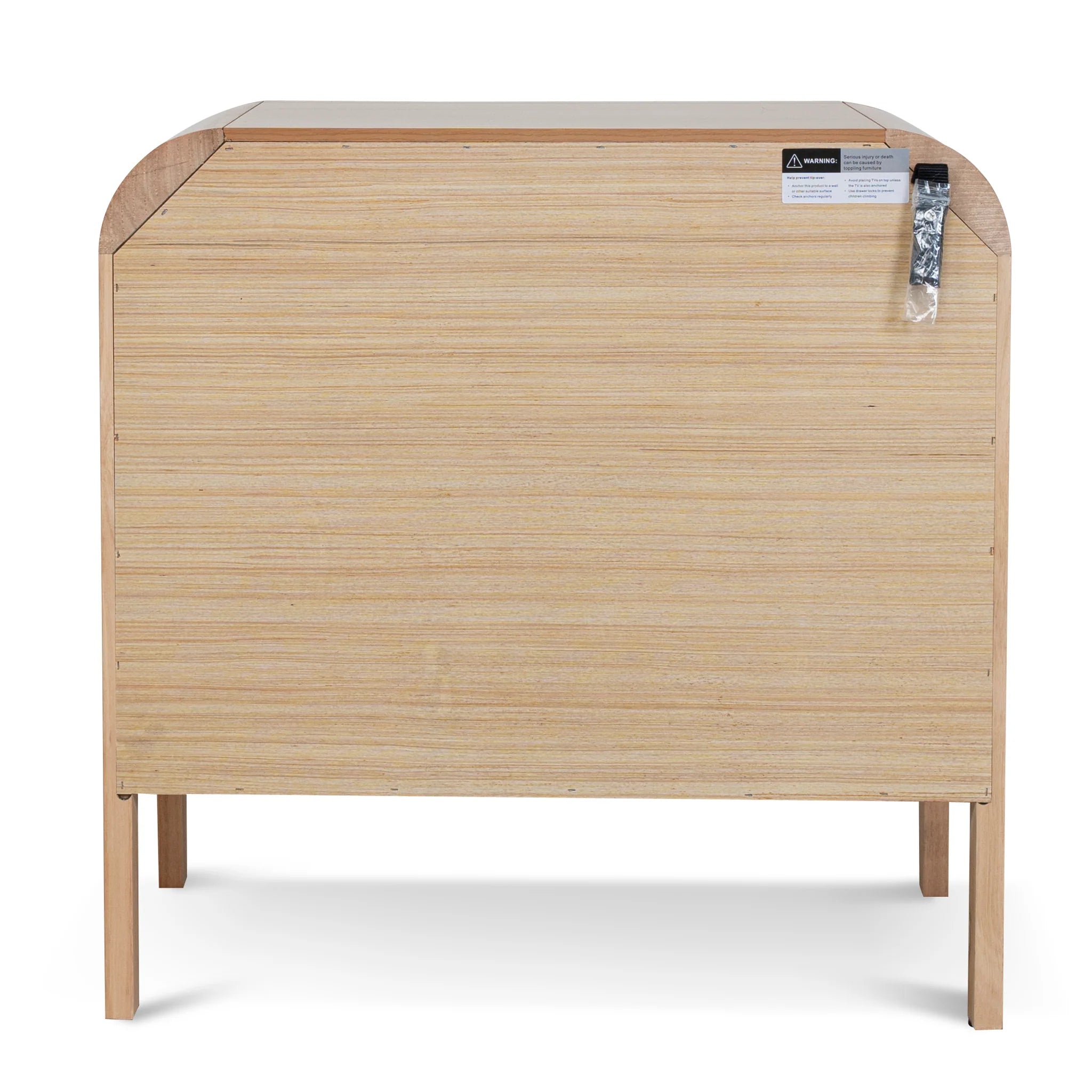 Lekemora 58cm Bedside Table - Messmate