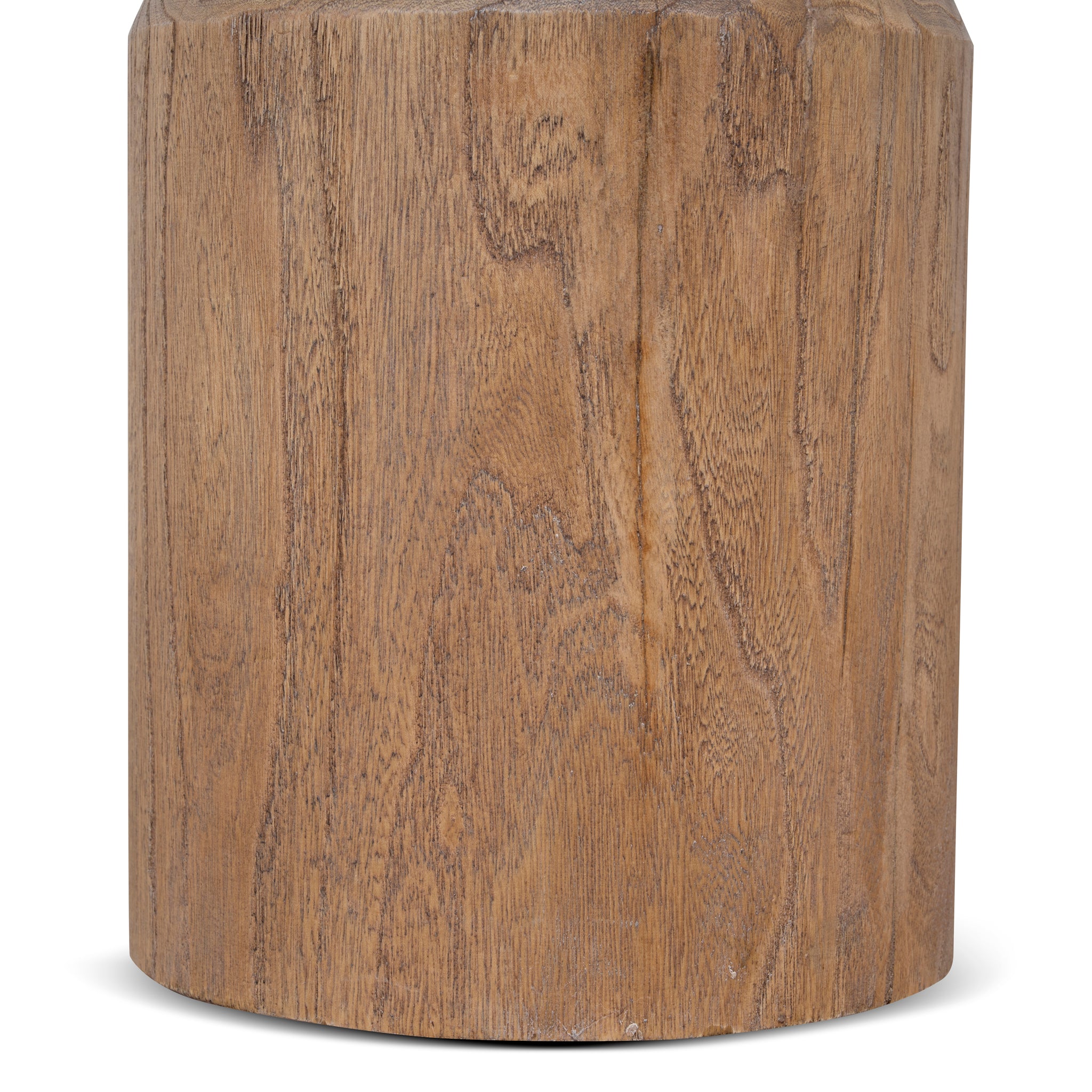 40cm Round Side Table - Natural