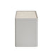 Showcasing Beliluna Glass Top Bedside Table - Warm Grey ST10539-IG Bedside Table by Calibre Furniturs