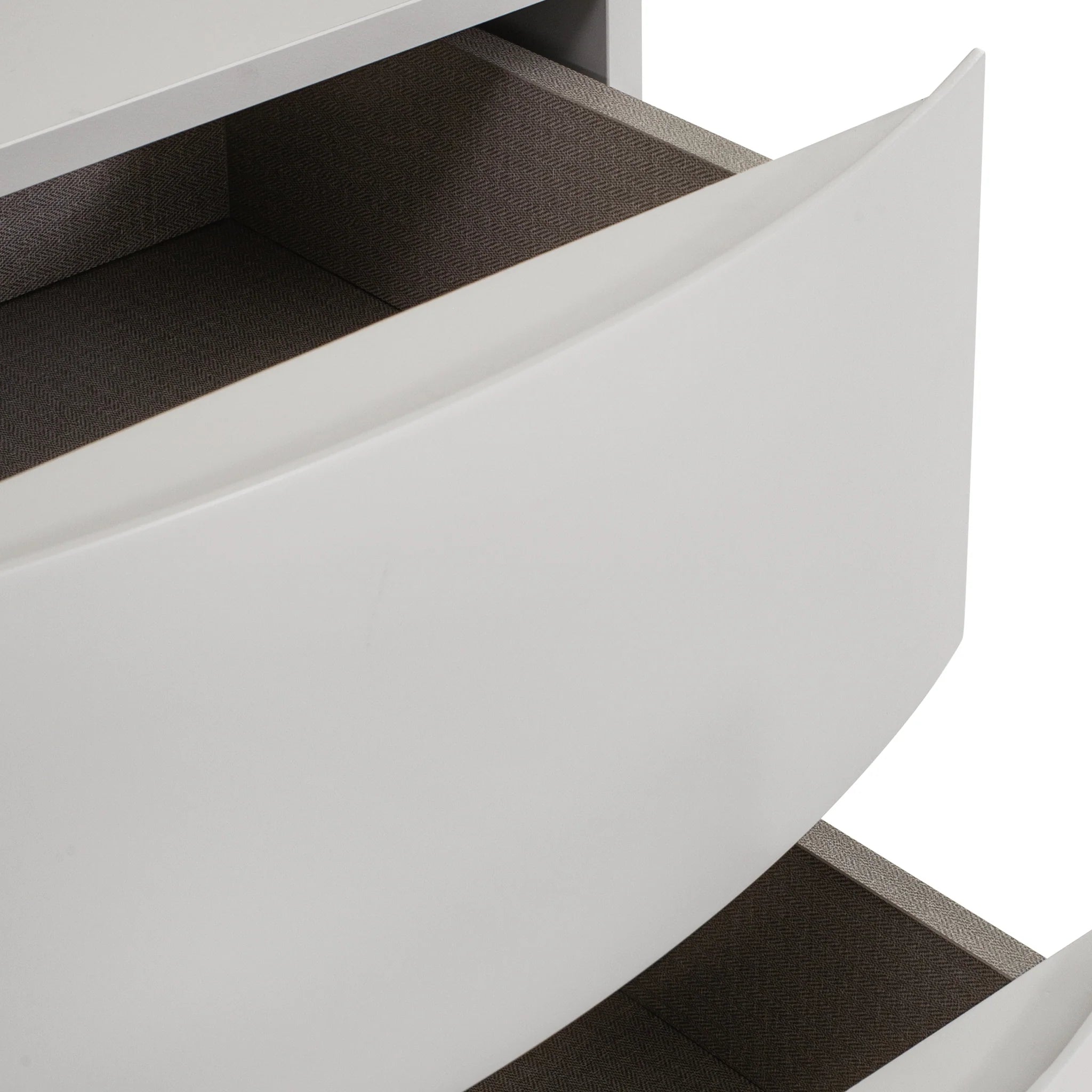 Madora Bedside Table - Warm Grey