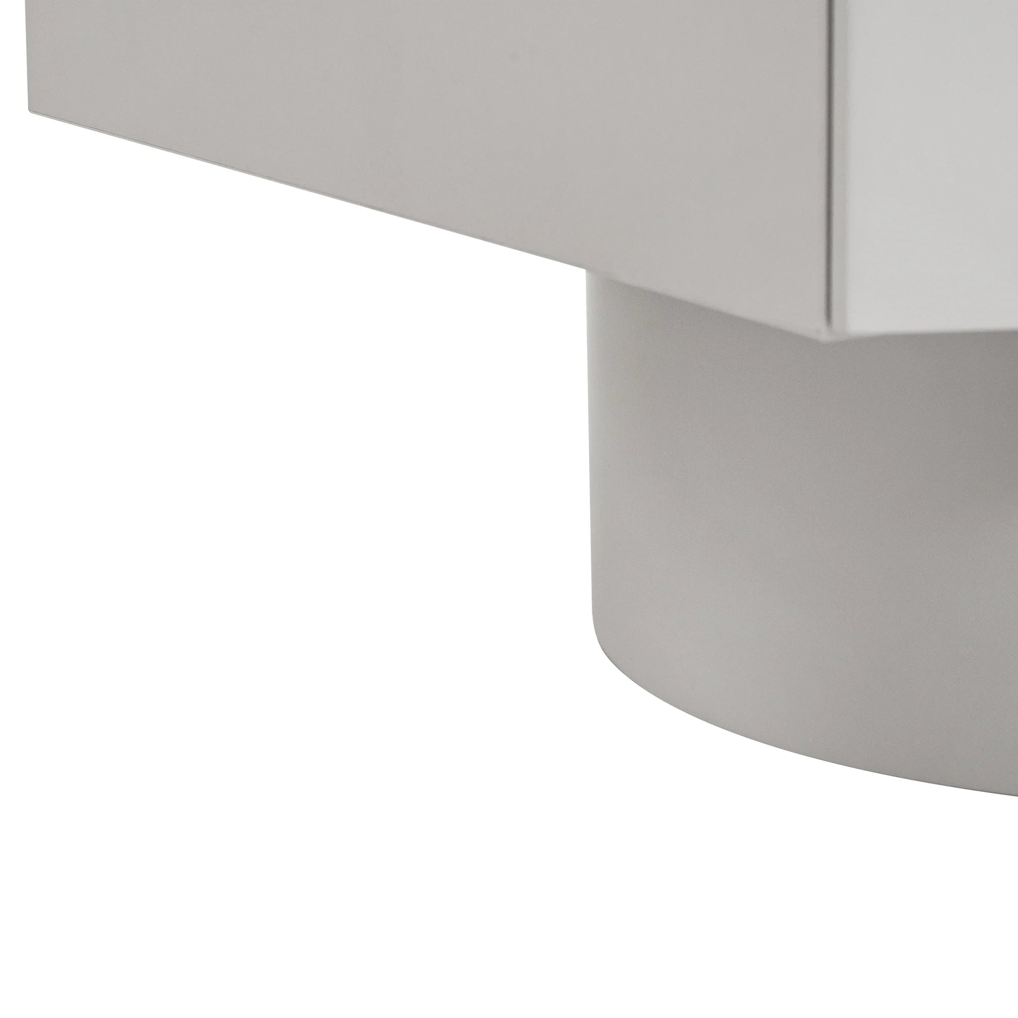 Madora Bedside Table - Warm Grey