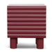 Showcasing Lupema 48cm Bedside Table - Red ST10592-KD Bedside Table by Calibre Furniturs