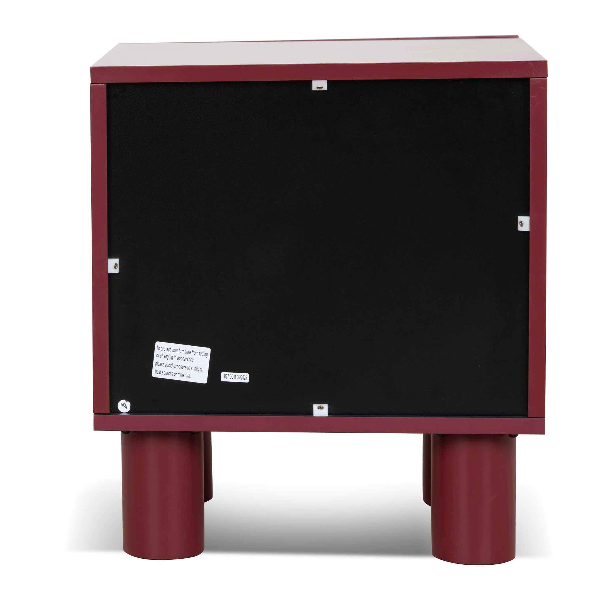 48cm Bedside Table - Red - image 5