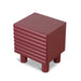 48cm Bedside Table - Red - image 6