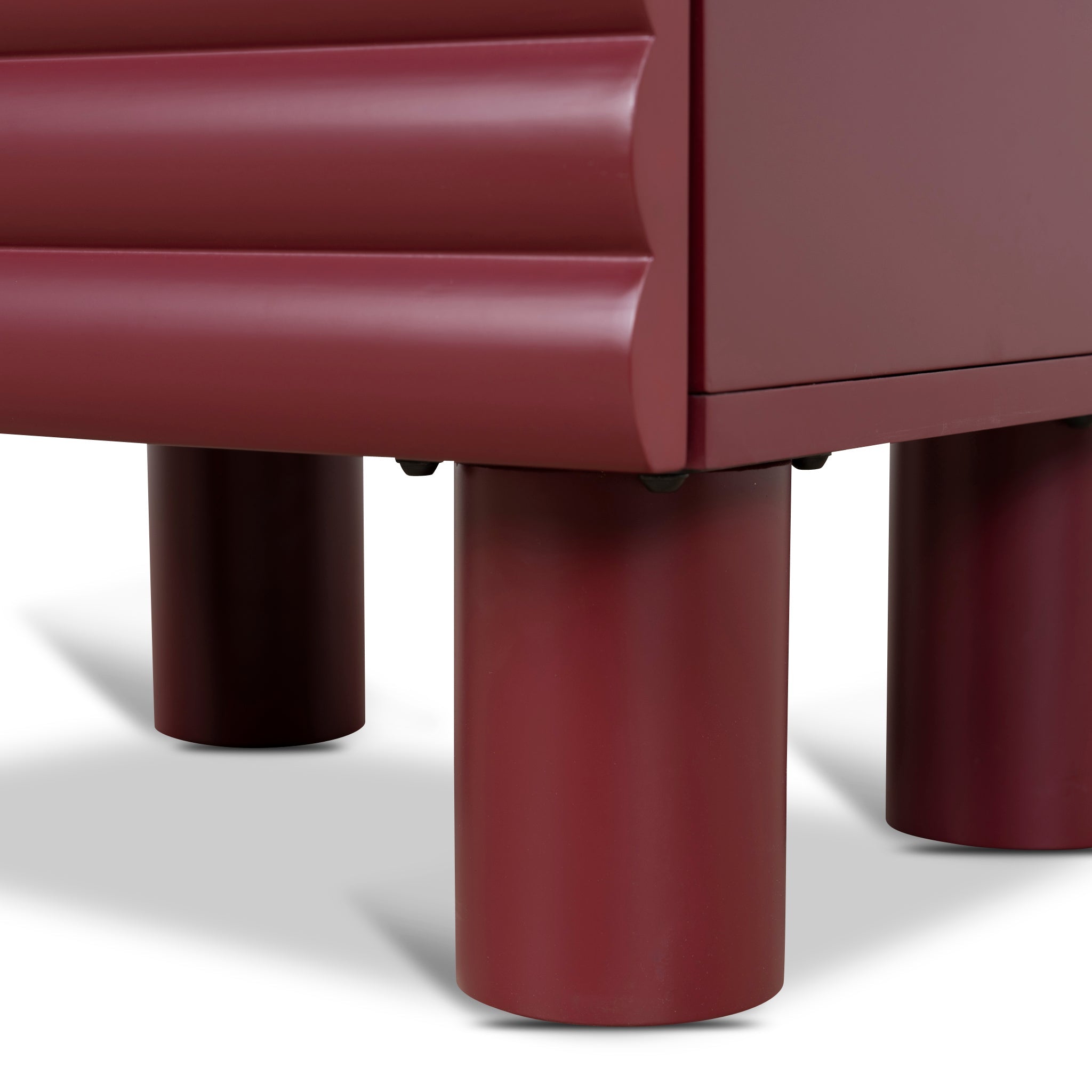 48cm Bedside Table - Red - image 10