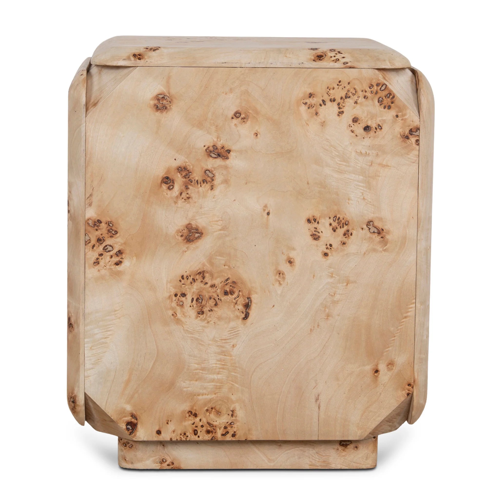 Ronacora 51cm Bedside Table - Aspen Burls
