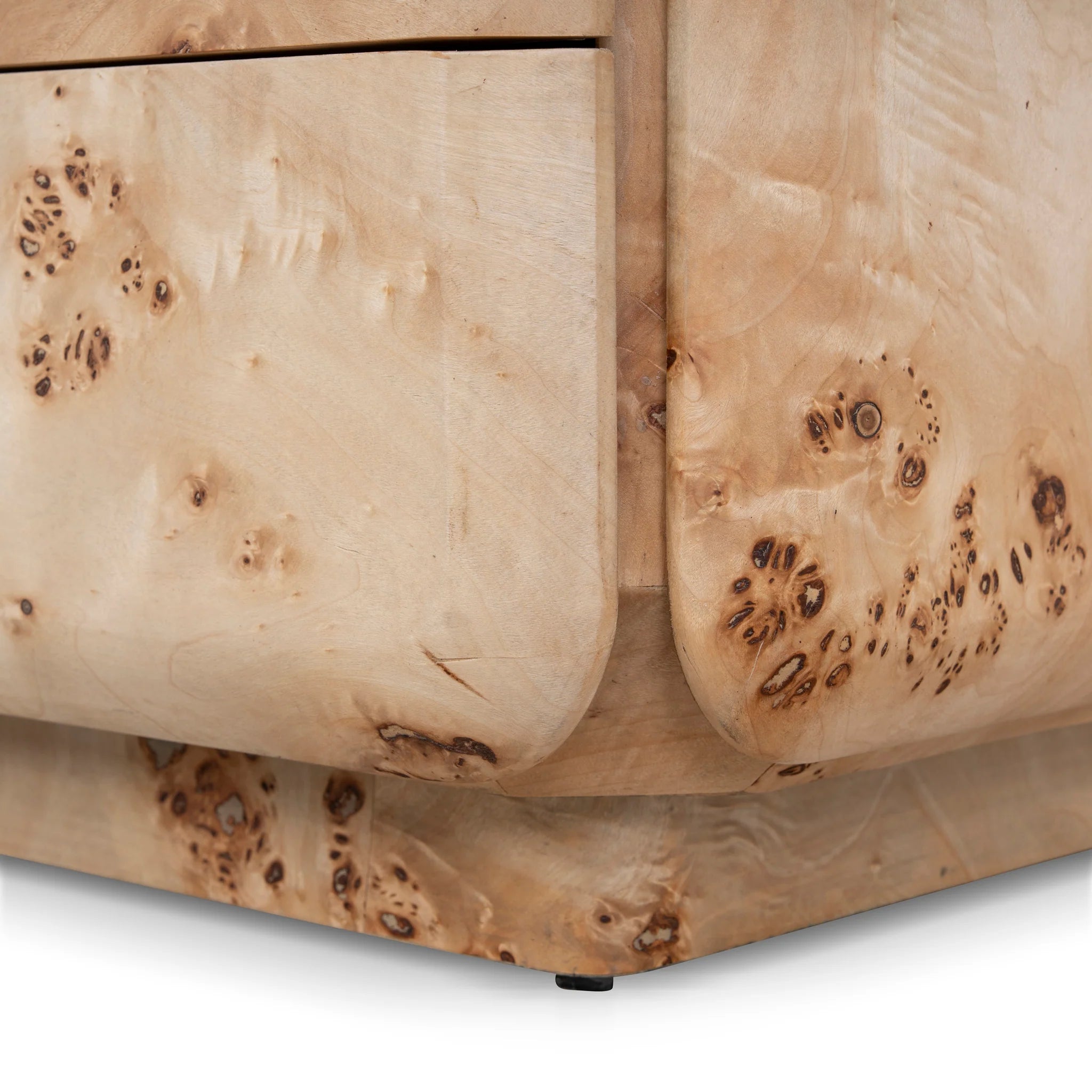 Ronacora 51cm Bedside Table - Aspen Burls