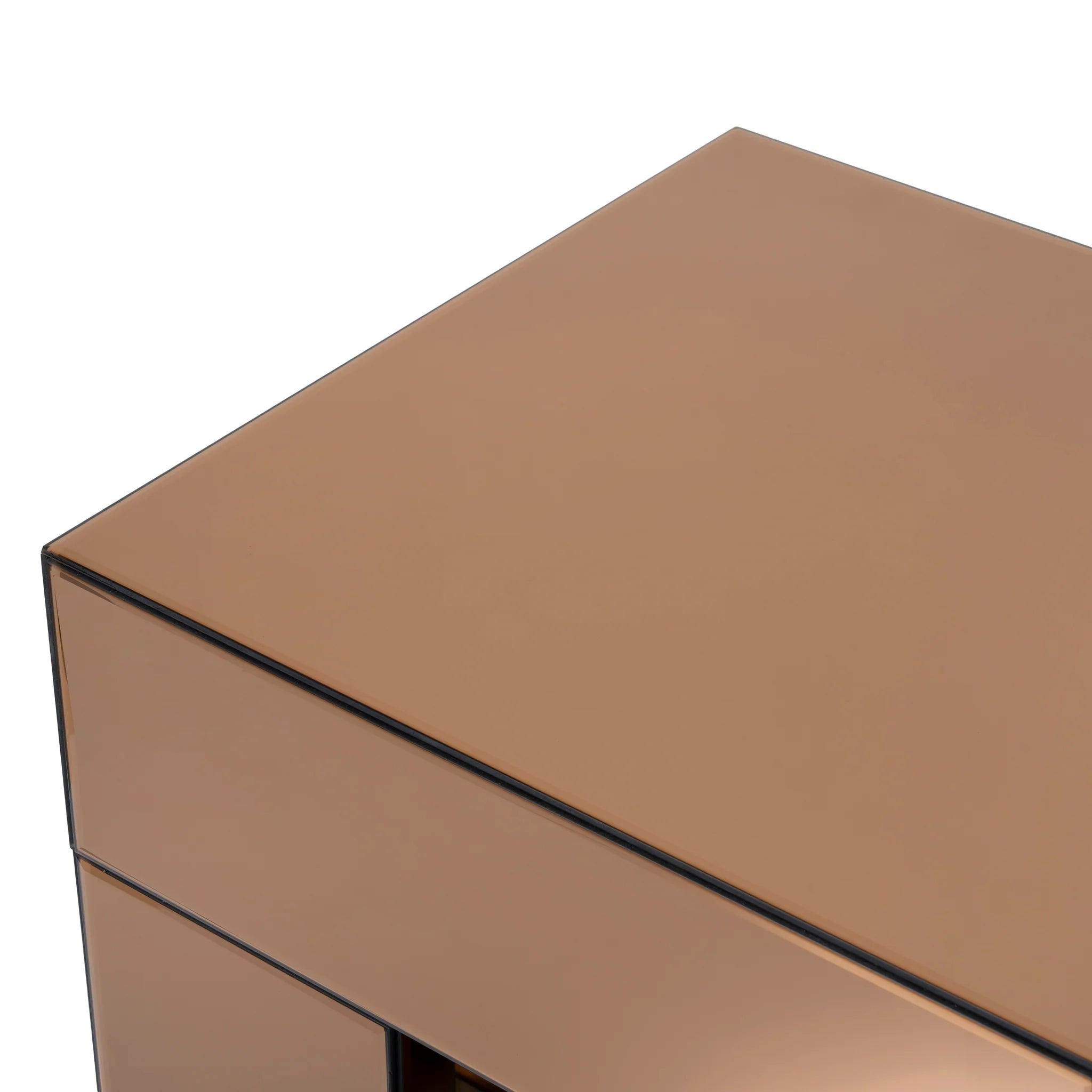 Pedeta 45cm Square Bedside Table - Natural