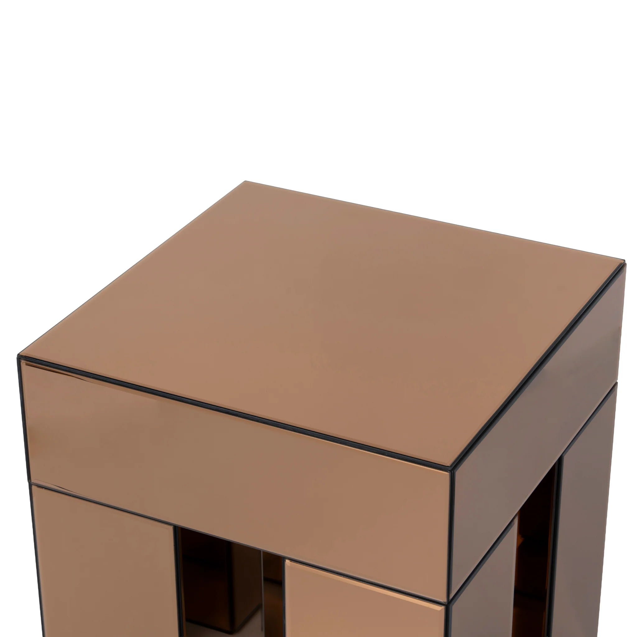 Pedeta 45cm Square Bedside Table - Natural