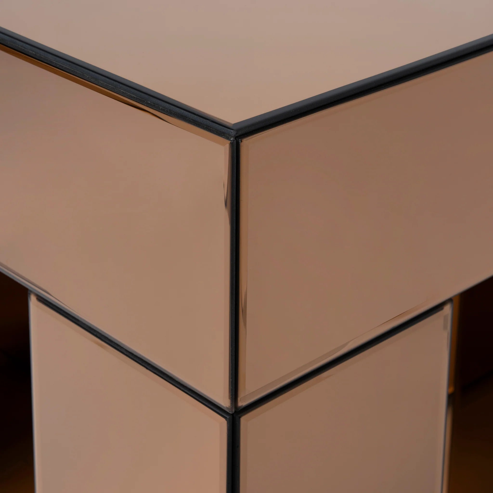 Pedeta 45cm Square Bedside Table - Natural