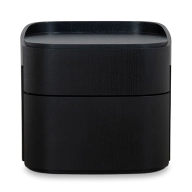 Showcasing Popeluna Bedside Table - Full Black ST10956-IG Bedside Table by Calibre Furniturs