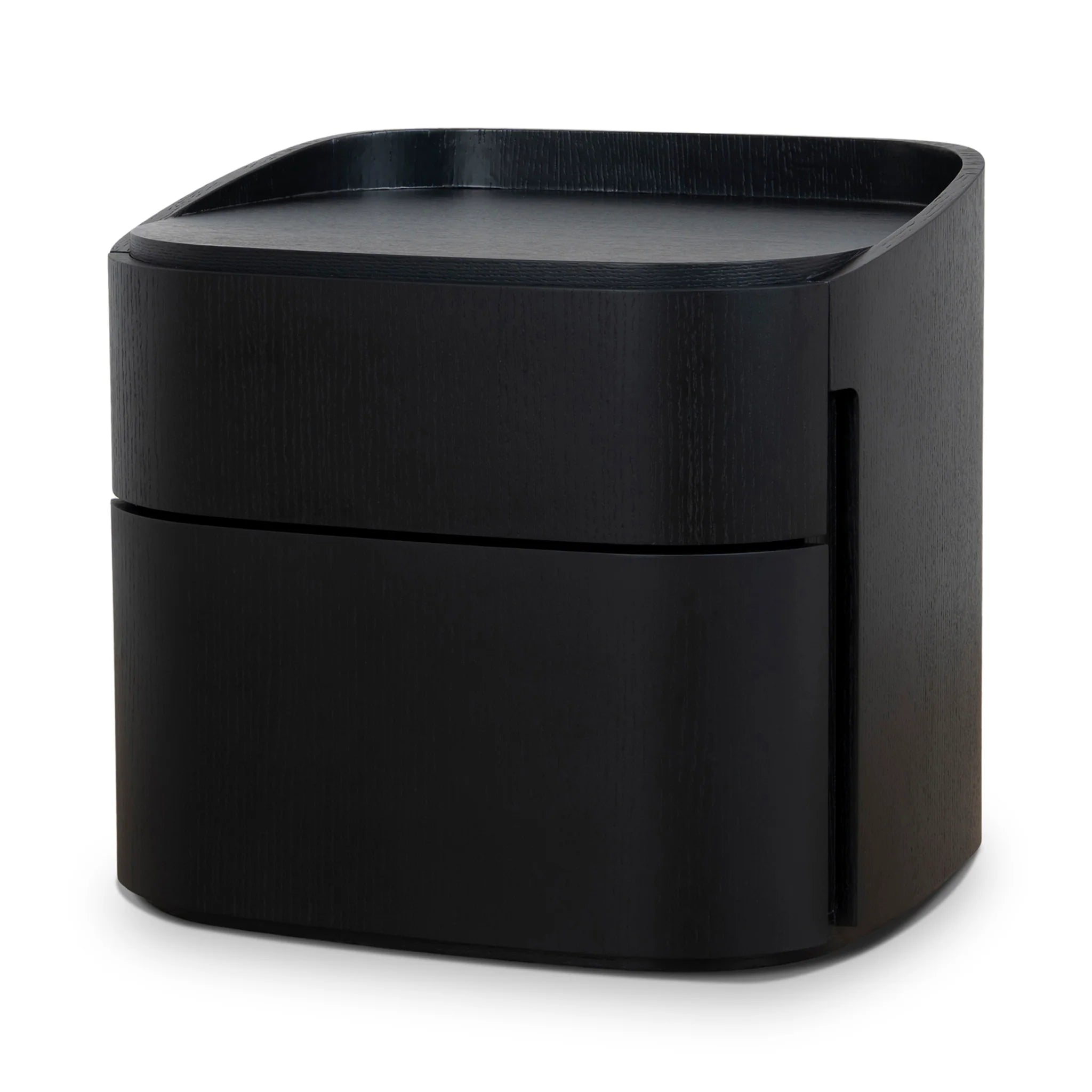 Showcasing Popeluna Bedside Table - Full Black ST10956-IG Bedside Table by Calibre Furniturs