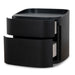 Showcasing Popeluna Bedside Table - Full Black ST10956-IG Bedside Table by Calibre Furniturs