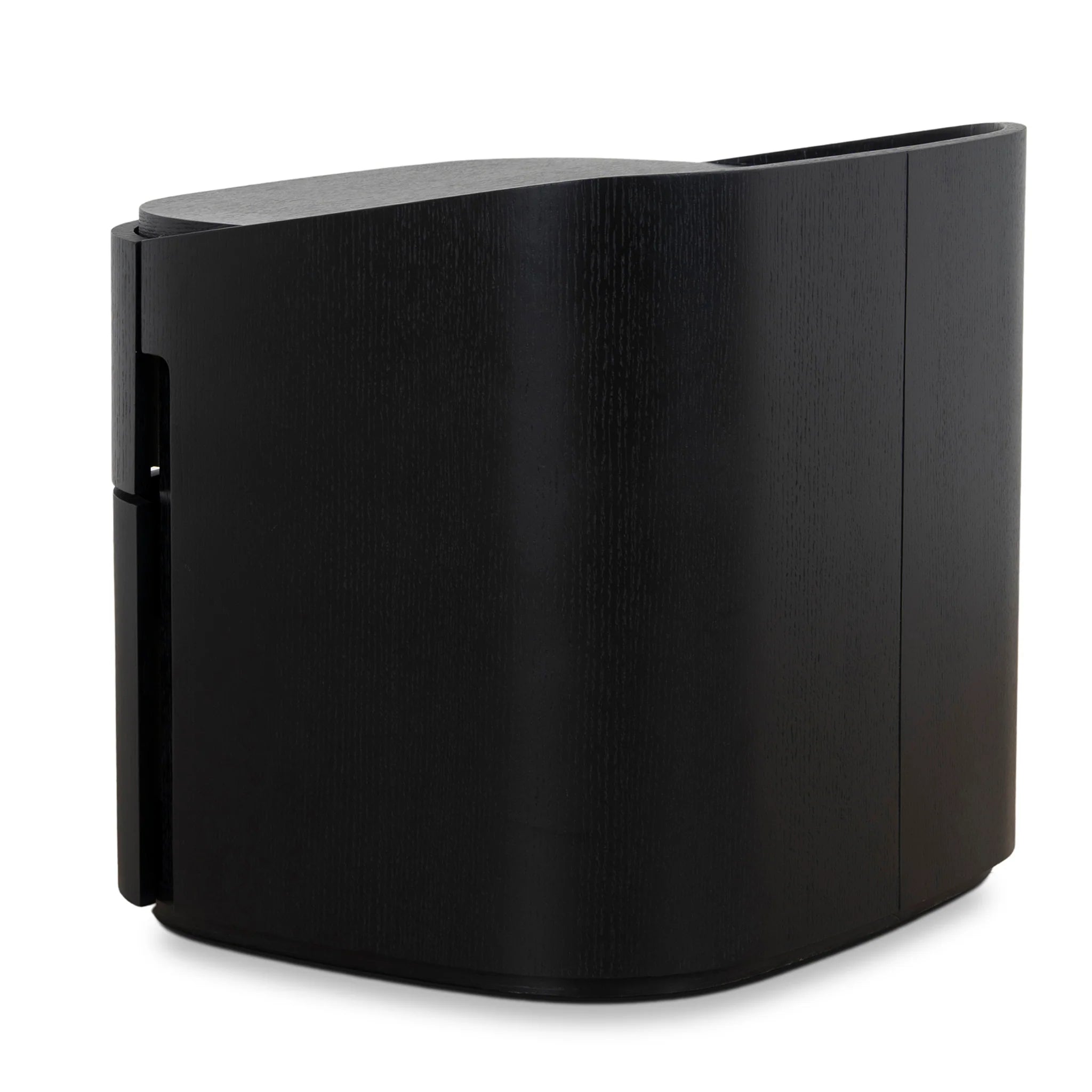 Popeluna Bedside Table - Full Black