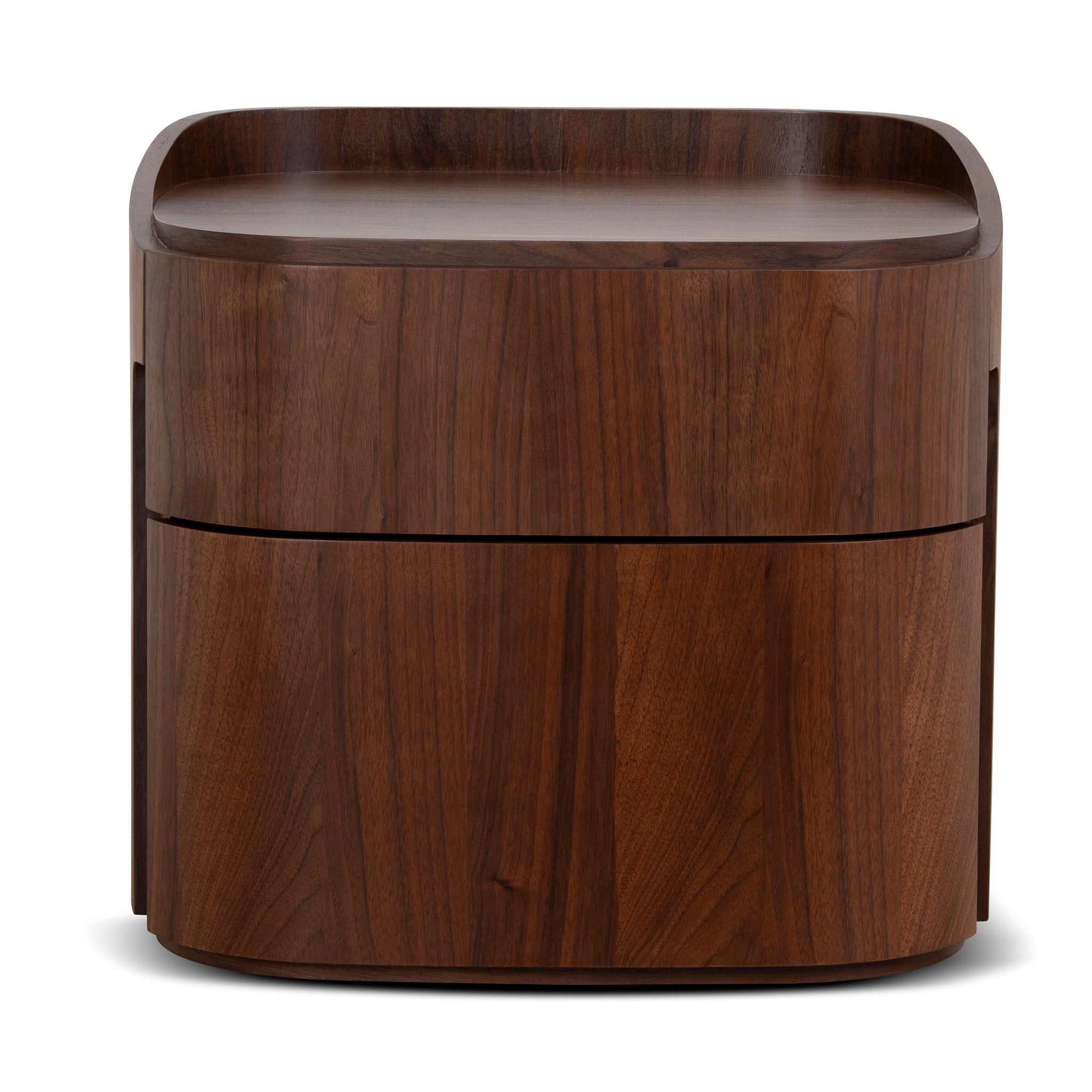 CST10957-IG 55cm Bedside Table - Walnut