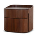 Showcasing Podelo Bedside Table - Walnut ST10957-IG Bedside Table by Calibre Furniturs