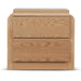 Showcasing Kemoria Bedside Table - Natural ST10958-IG Bedside Table by Calibre Furniturs