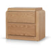 Showcasing Kemoria Bedside Table - Natural ST10958-IG Bedside Table by Calibre Furniturs