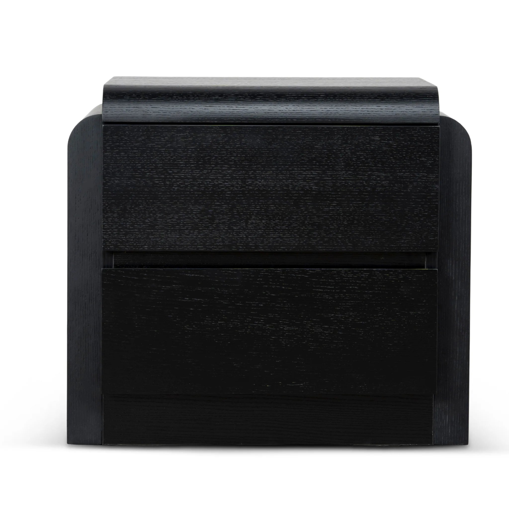 Showcasing Kobelo Bedside Table - Full Black ST10959-IG Bedside Table by Calibre Furniturs