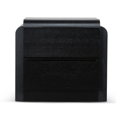 Showcasing Kobelo Bedside Table - Full Black ST10959-IG Bedside Table by Calibre Furniturs