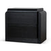 Showcasing Kobelo Bedside Table - Full Black ST10959-IG Bedside Table by Calibre Furniturs