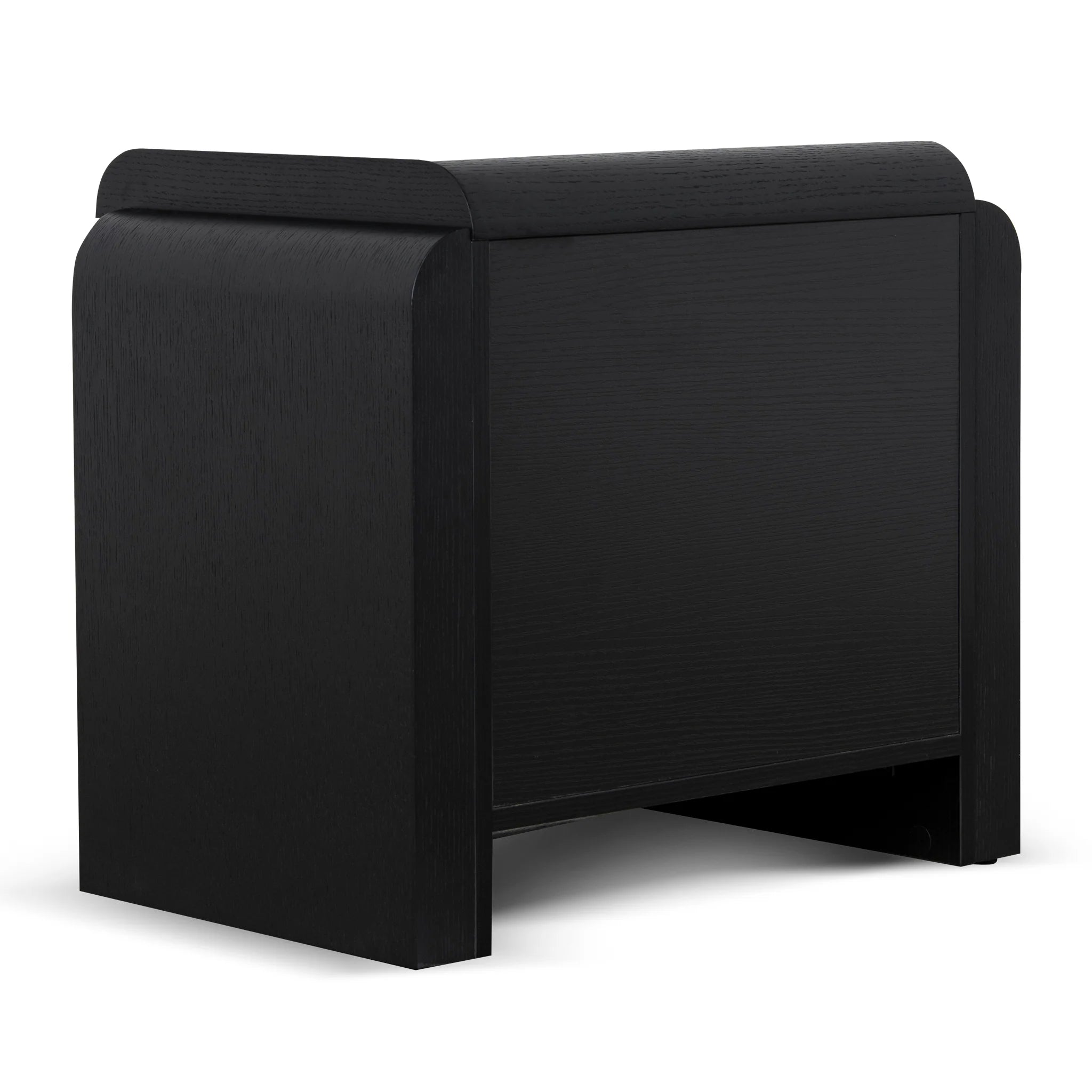 Kobelo Bedside Table - Full Black