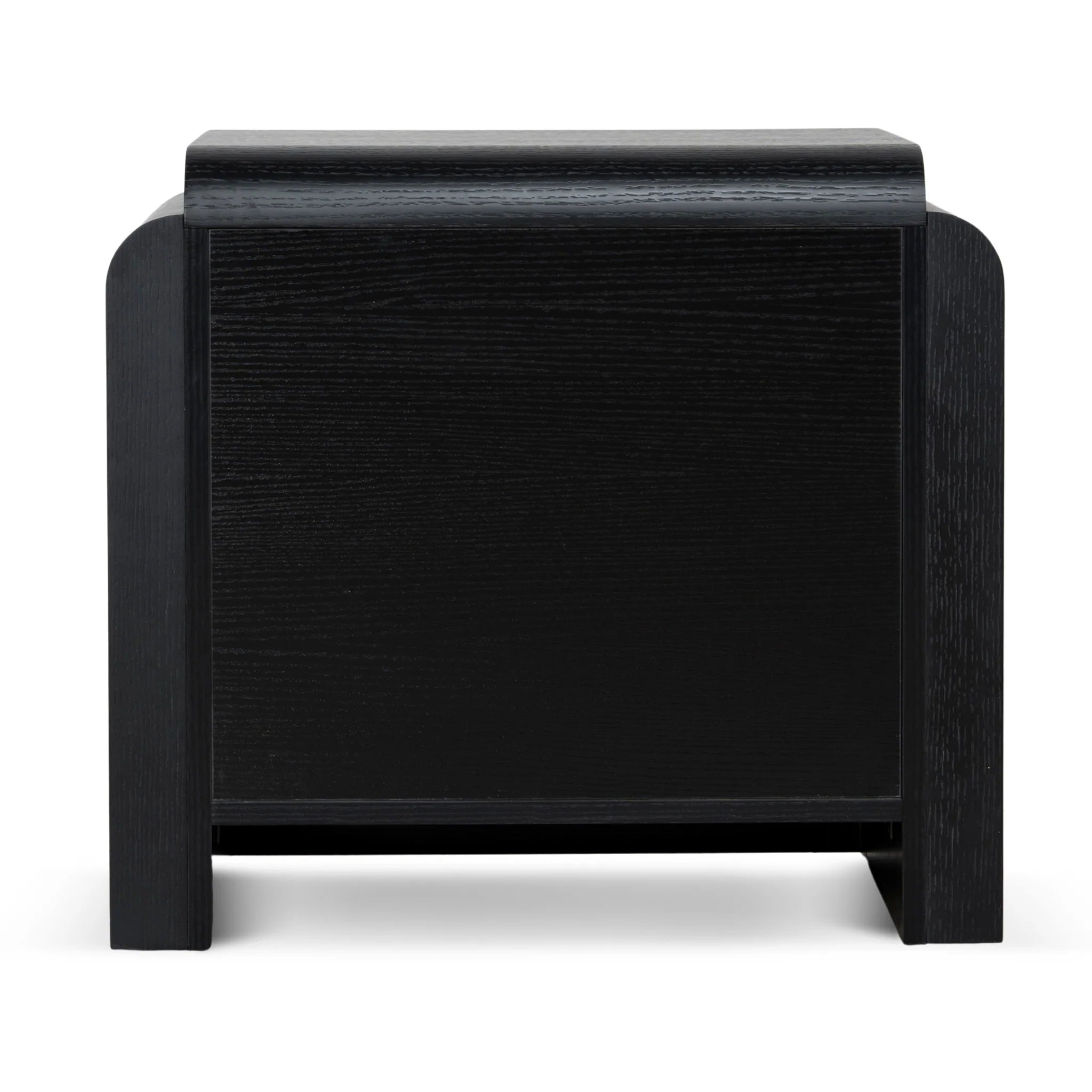 Kobelo Bedside Table - Full Black