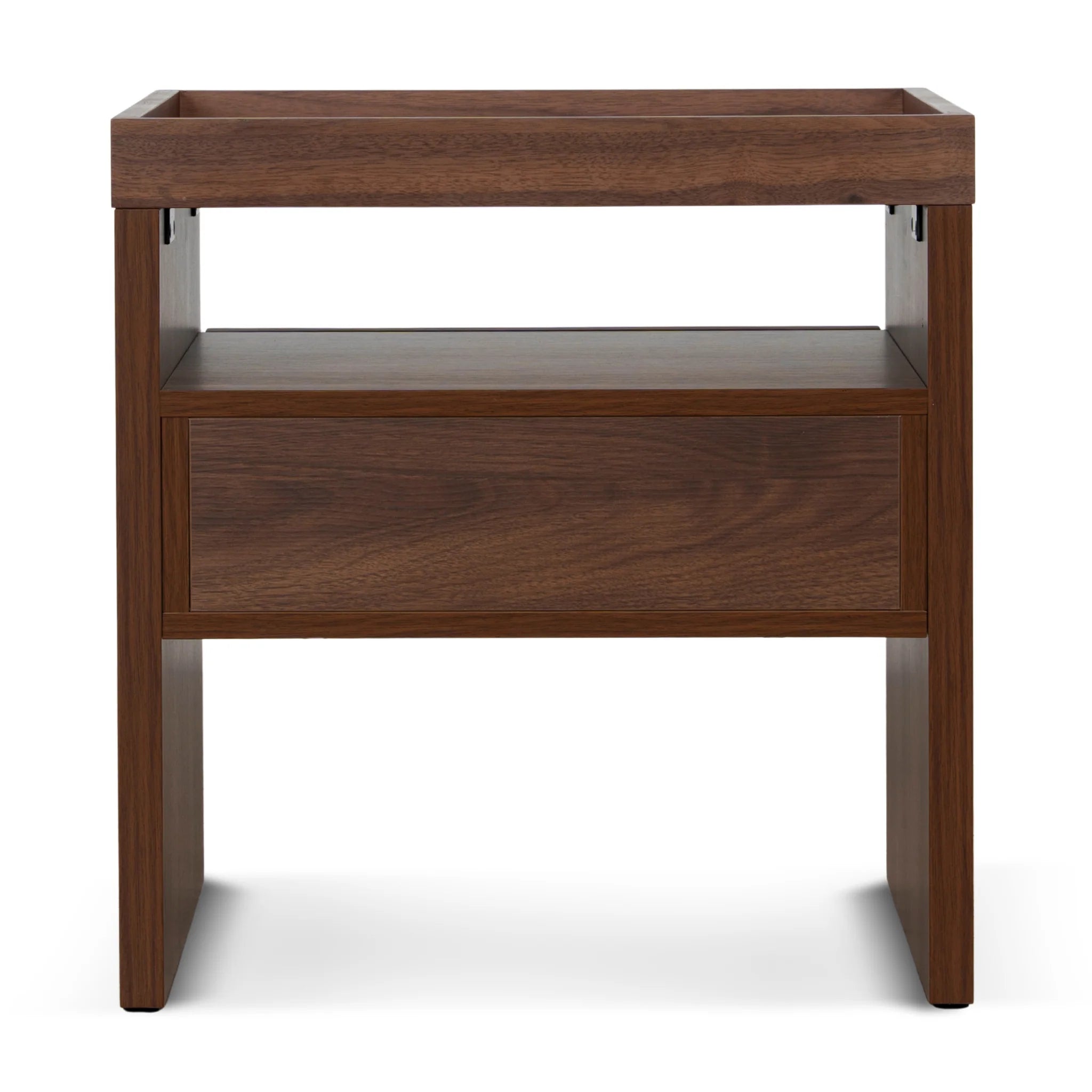Pekema Bedside Table - Walnut